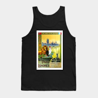 Paris a Londres,Chemin de Fer du Nord Tank Top